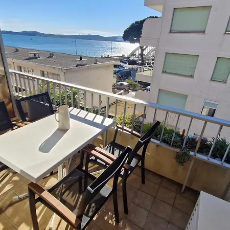 דירה 3 Pieces Climatise, Mezzanine, Vue Mer, Parking A Ste Maxime - Fr-1-780-89 סן-מקסים