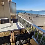 3 Pieces Climatise, Mezzanine, Vue Mer, Parking A Ste Maxime - Fr-1-780-89 *
